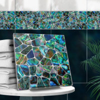 Abalone Shell Texture  - Cells Collage N15