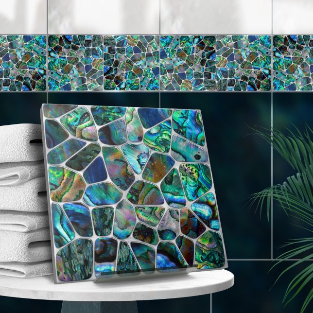 Abalone Shell Texture  - Cells Collage N15 Tile (Creator Uploaded)