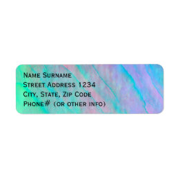 Abalone Shell Watercolor mother-of-pearl Shellfish