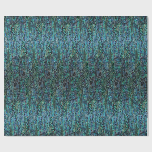 Abalone Shell Wrapping Paper (Flat)