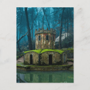 Abandonded Building in Portugal-By James Mills Postcard