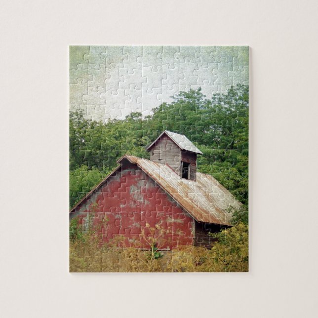 Abandoned and Overgrown Jigsaw Puzzle (Vertical)