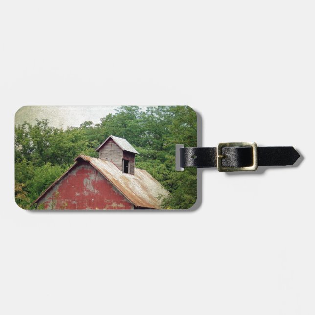 Abandoned and Overgrown Luggage Tag (Front Horizontal)