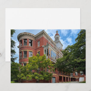 Abandoned Asylum Holiday Card