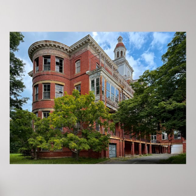 Abandoned Asylum Poster (Front)