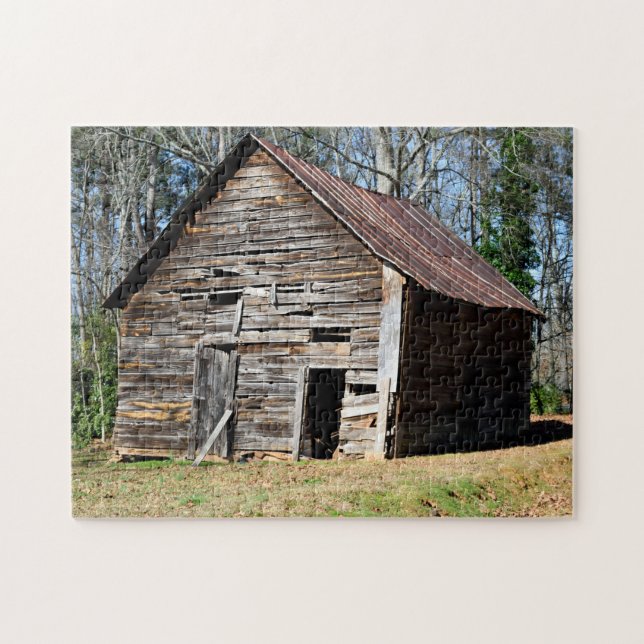 Abandoned Barn Shed Jigsaw Puzzle (Horizontal)