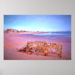 Abandoned Beach Poster