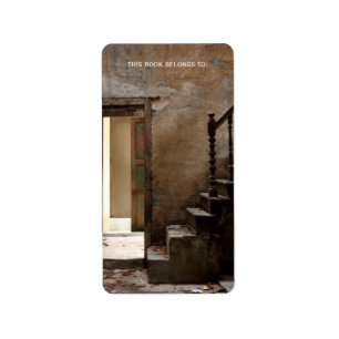 Abandoned Bookplate Label