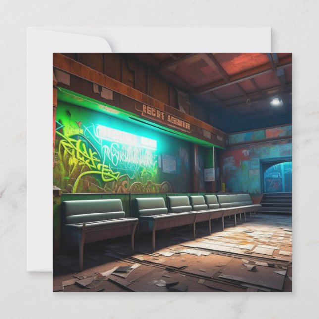 Abandoned Building Urban Decay (Front)