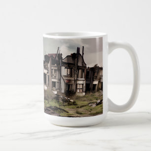 Abandoned Buildings Post Apocalypse  Coffee Mug