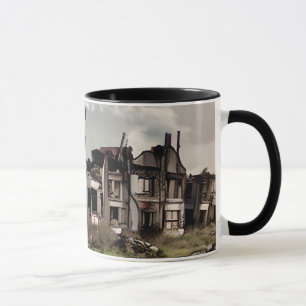 Abandoned Buildings   Post Apocalypse Destruction Mug