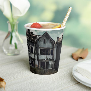  Abandoned Buildings   Post Apocalypse Destruction Paper Cups