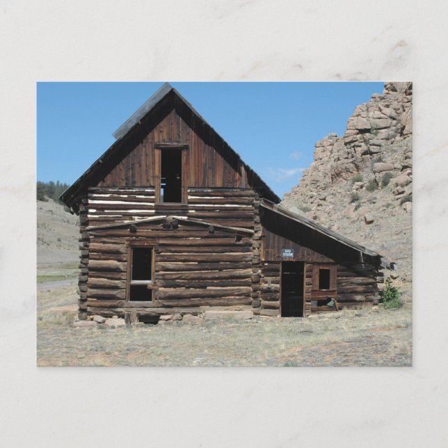 Abandoned Cabin Postcard (Front)