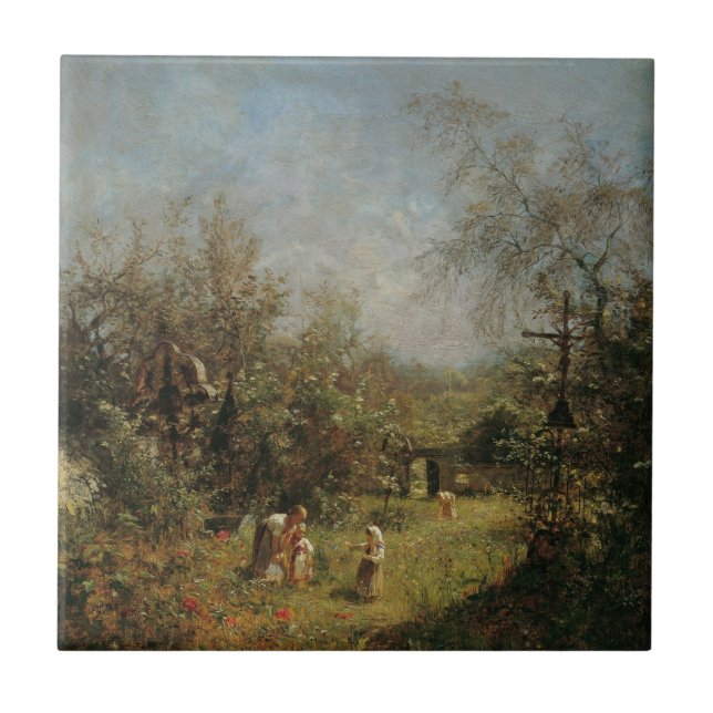 Abandoned Cemetery in Goisern Tile (Front)