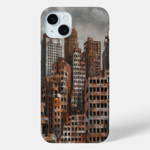 Abandoned City iPhone 15 Mini Case