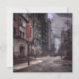 Abandoned City   Post Apocalyptic Dystopian World 