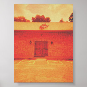 Abandoned Cowboy Bar Poster