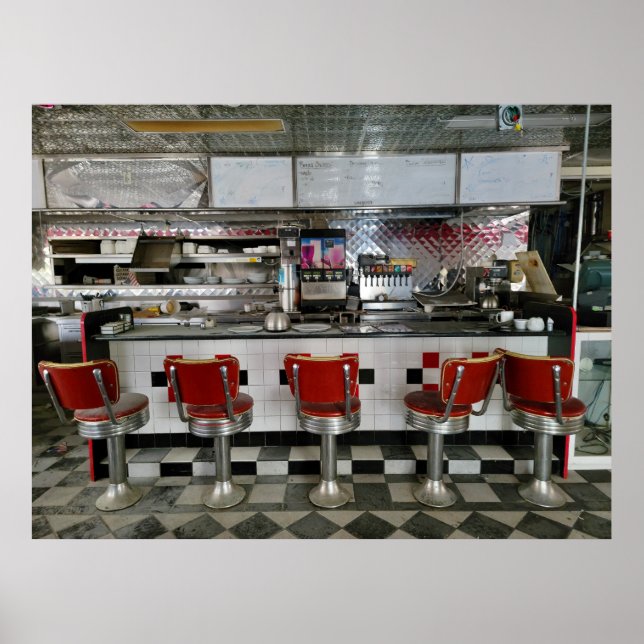 Abandoned Diner Poster (Front)