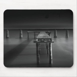 Abandoned Dock At Lake Monroe Mouse Mat