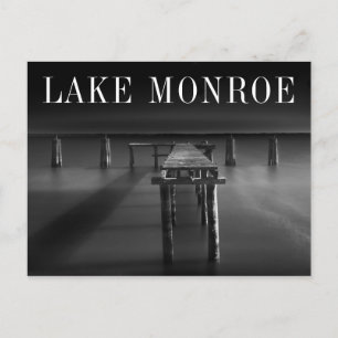 Abandoned Dock At Lake Monroe Postcard