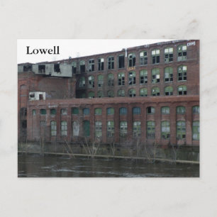 Abandoned Factory Postcard