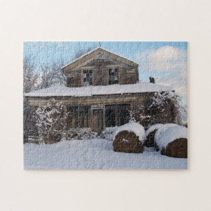 Abandoned Farm House Jigsaw Puzzle