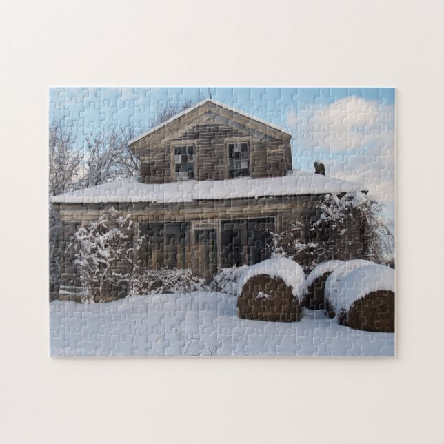 Abandoned Farm House Jigsaw Puzzle (Horizontal)