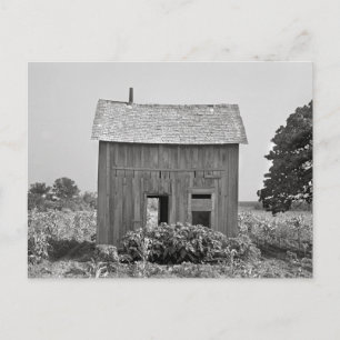 Abandoned Farmhouse, 1939 Postcard