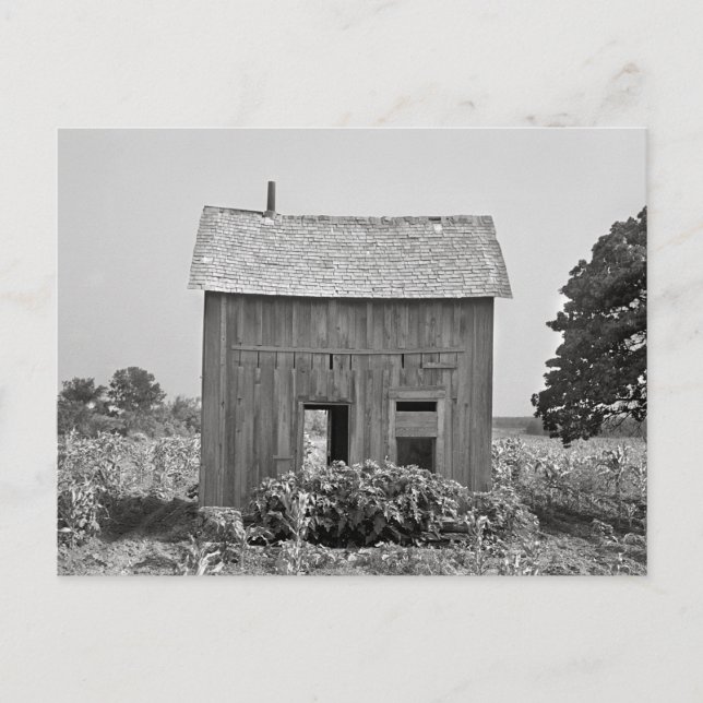 Abandoned Farmhouse, 1939 Postcard (Front)