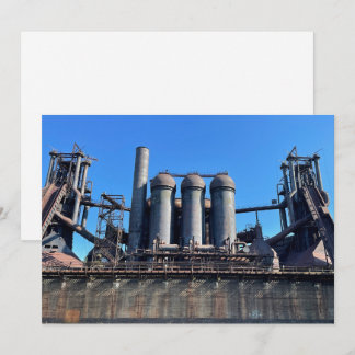 Abandoned Furnace Holiday Card