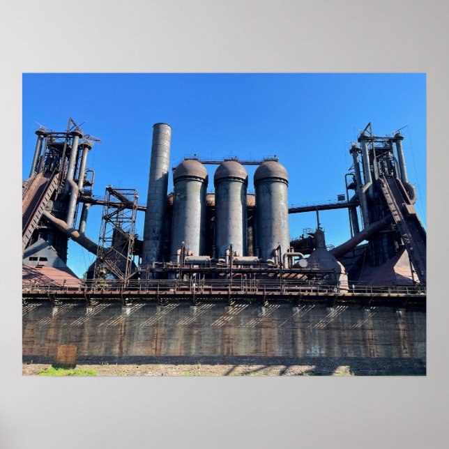 Abandoned Furnace Poster (Front)