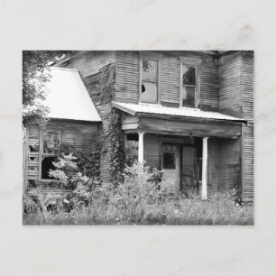 Abandoned Home Postcard