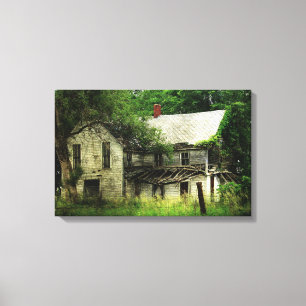 Abandoned House Canvas Print
