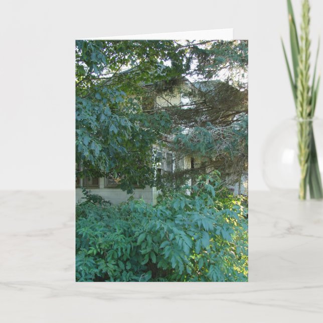 Abandoned House Card (Front)