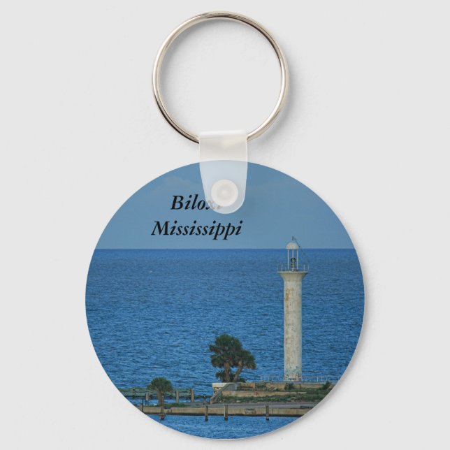 Abandoned Lighthouse Key Ring (Front)