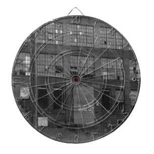 Abandoned Manufacturing Building Dartboard