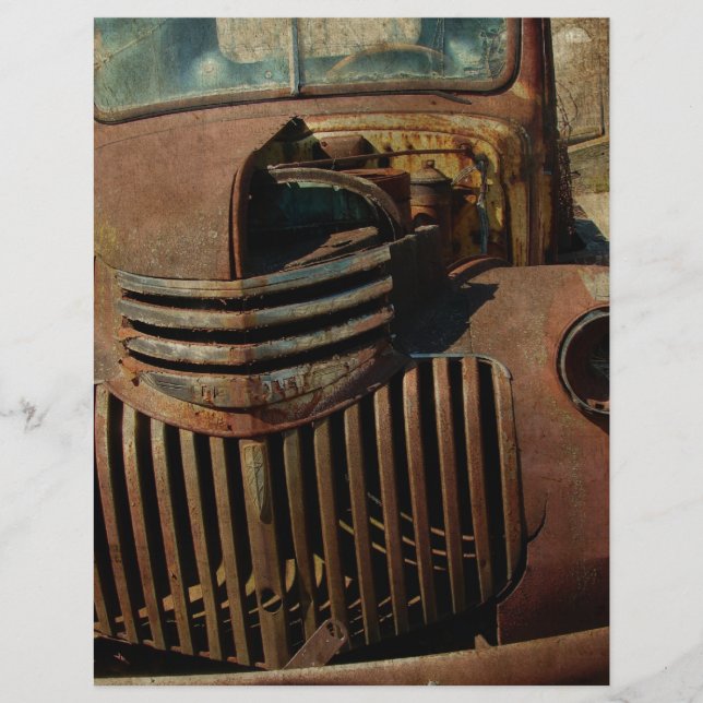 Abandoned Old Truck (Front)