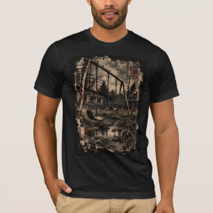 Abandoned Playground Vintage Grunge Graphic T-Shirt