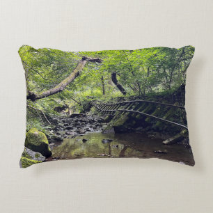 Abandoned Railroad Decorative Cushion