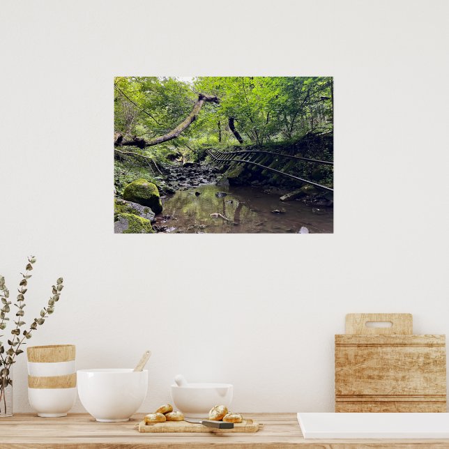 Abandoned Railroad Poster (Kitchen)