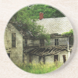 Abandoned Rural Missouri House Coaster