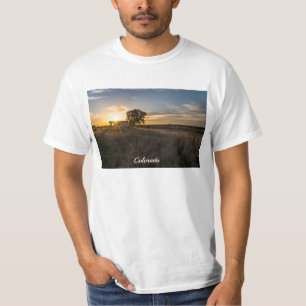 Abandoned Shed Colorado Sunset T-Shirt