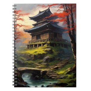 Abandoned Shinto Temple Notebook