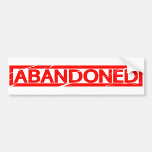 Abandoned Stamp Bumper Sticker