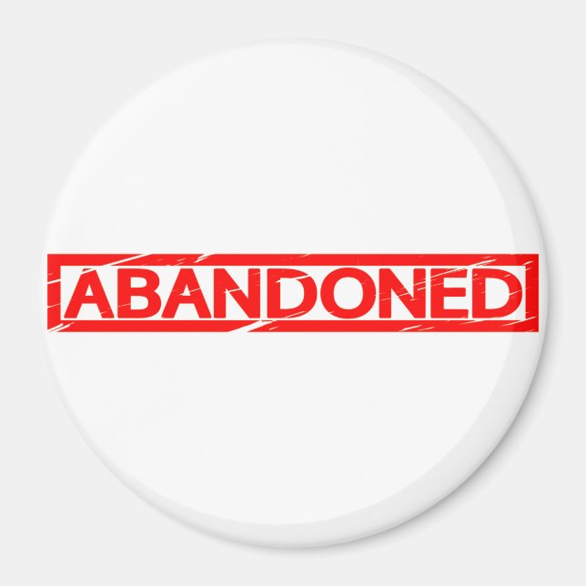 Abandoned Stamp Magnet (Front)