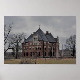 Abandoned State Hospital Poster