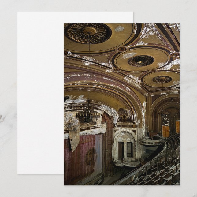 Abandoned Theatre Holiday Card (Front/Back)