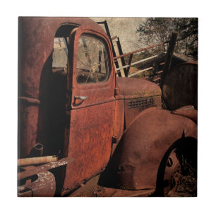 Abandoned Truck Tile