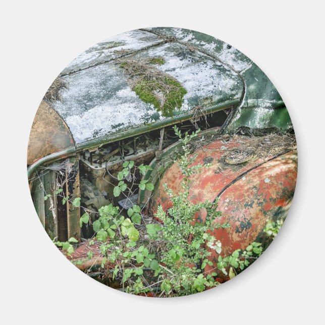 Abandoned Vintage Truck Magnet (Front)