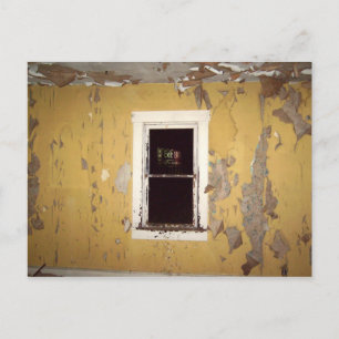 Abandoned with a View Postcard